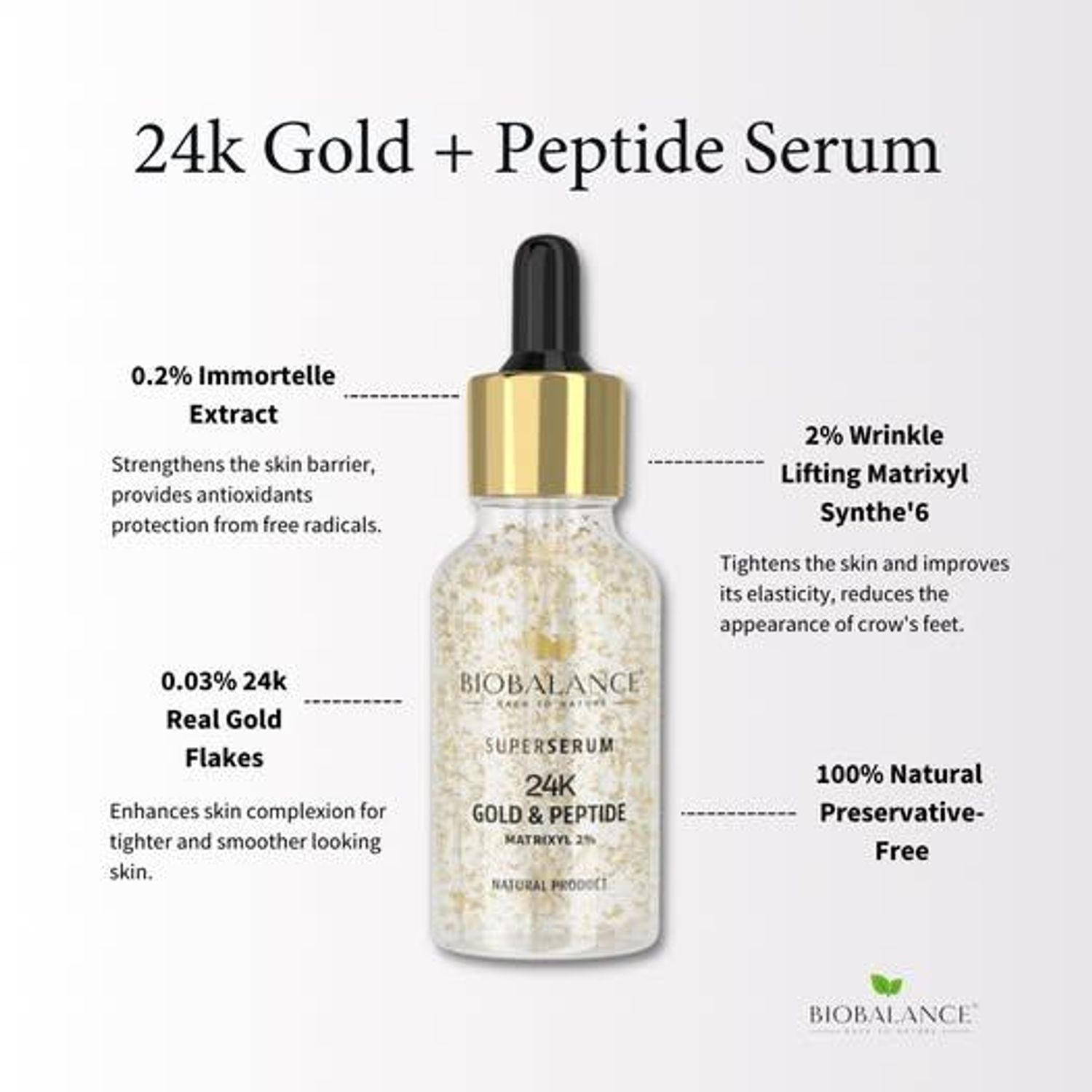 24K GOLD & PEPTIDE SUPER SERUM