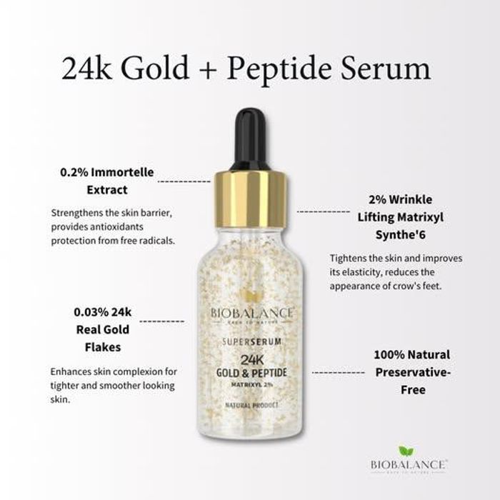 24K GOLD & PEPTIDE SUPER SERUM