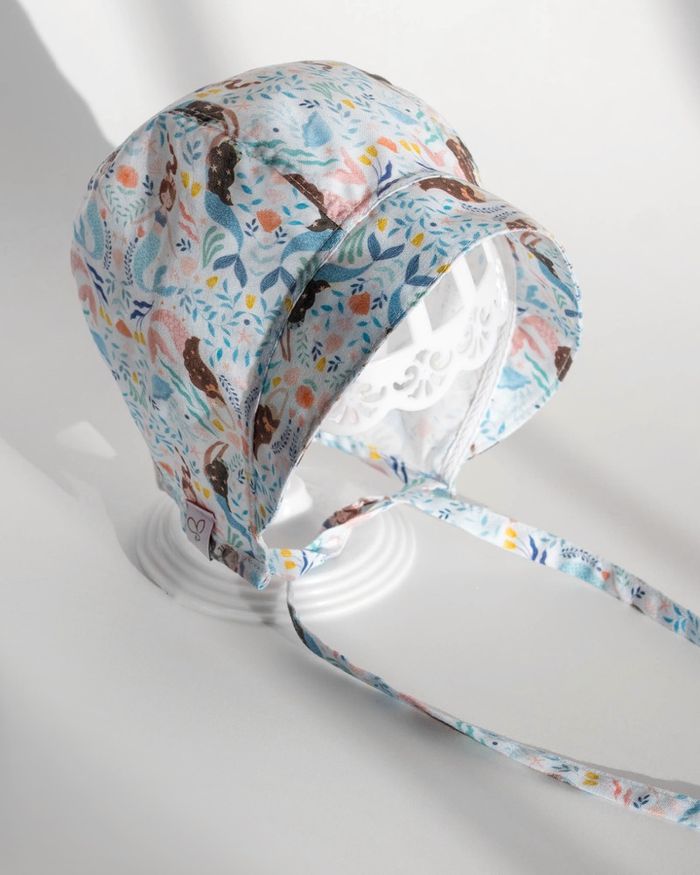 Brim bonnet Little mermaid 