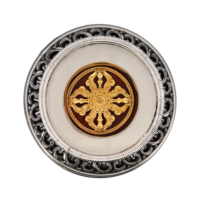 Мөнгөн аяга (МА6), нацагдоржтой, шинэ