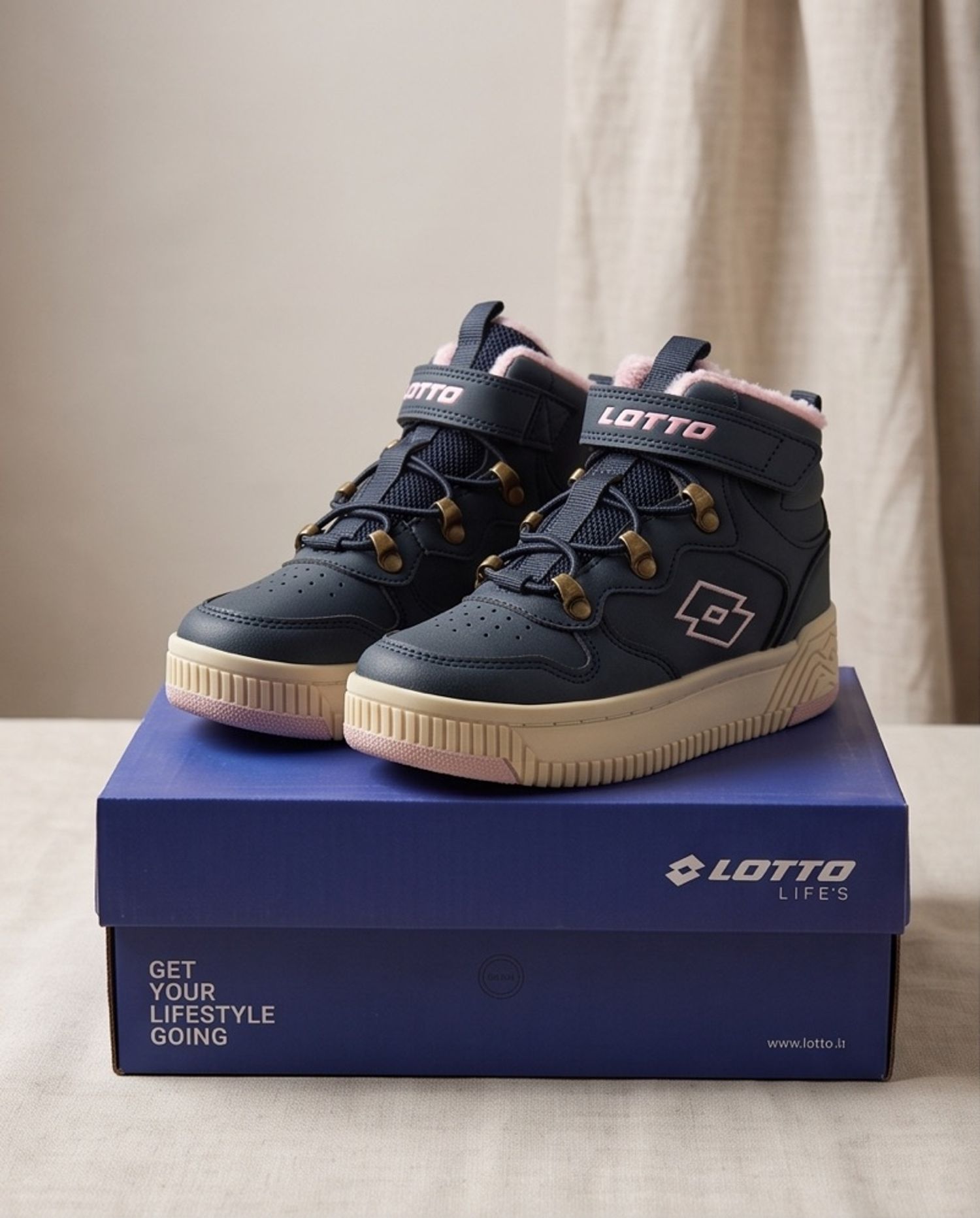 Lotto blue pink