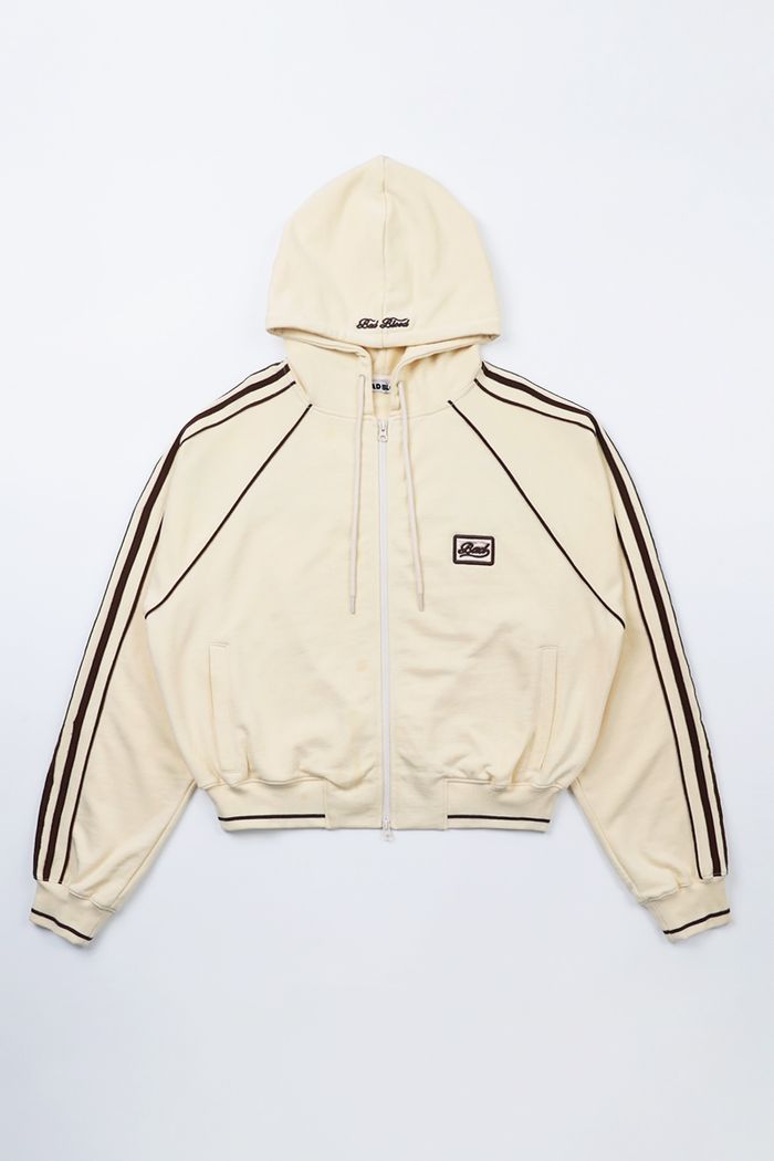 Billy Hood Zip-Up - Banana Milk