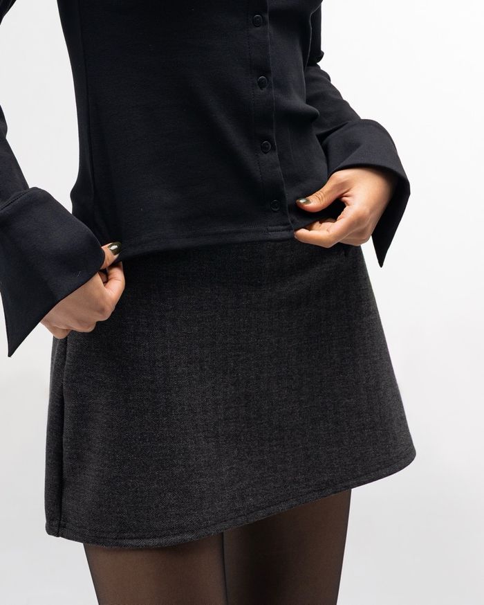 Thick mini skort
