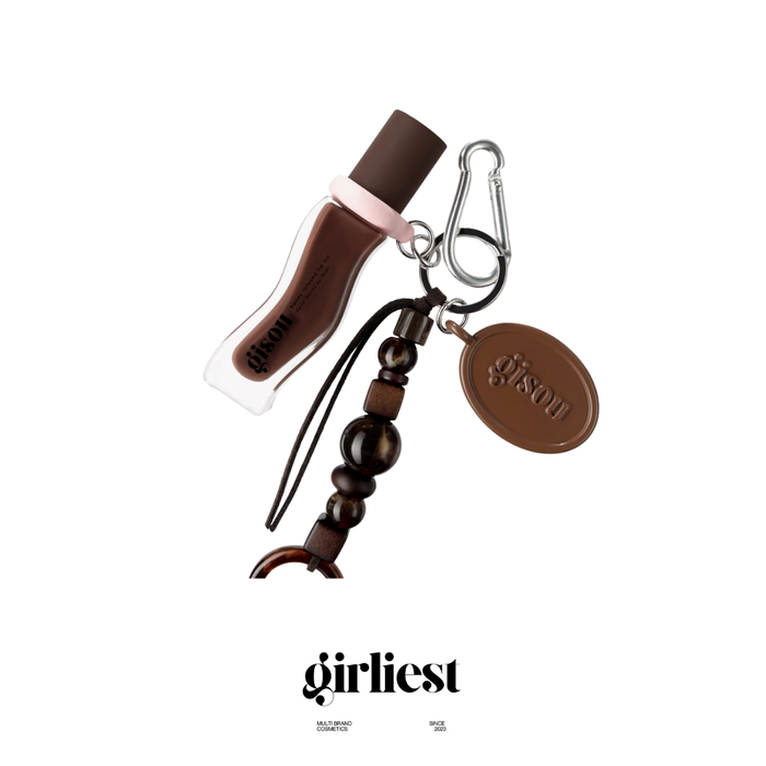 Honey infused lip oil /Milky Mocha Keychain/