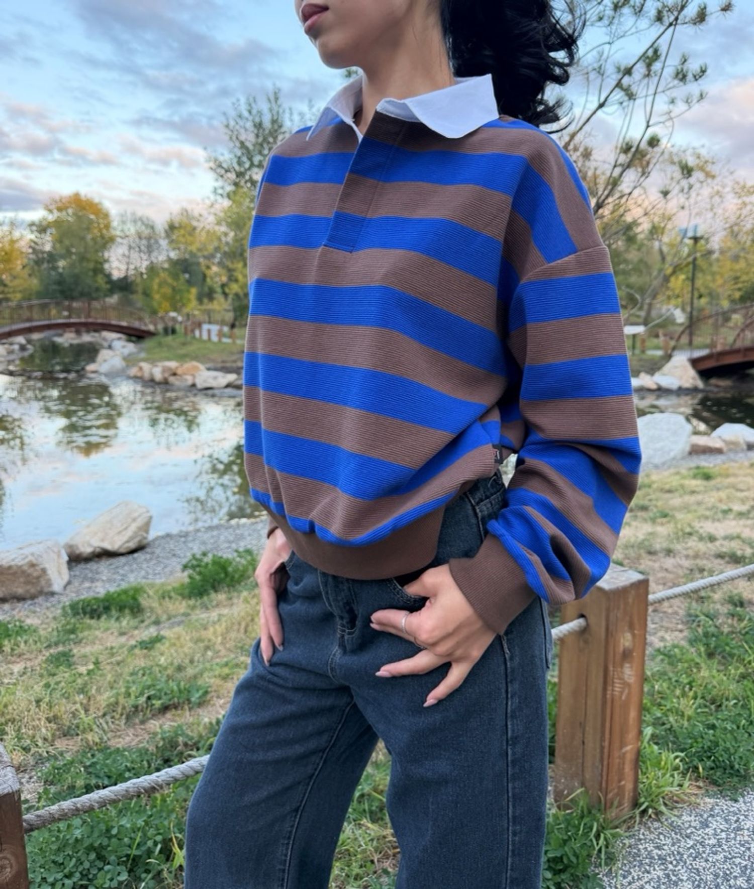 Striped Polo shirt