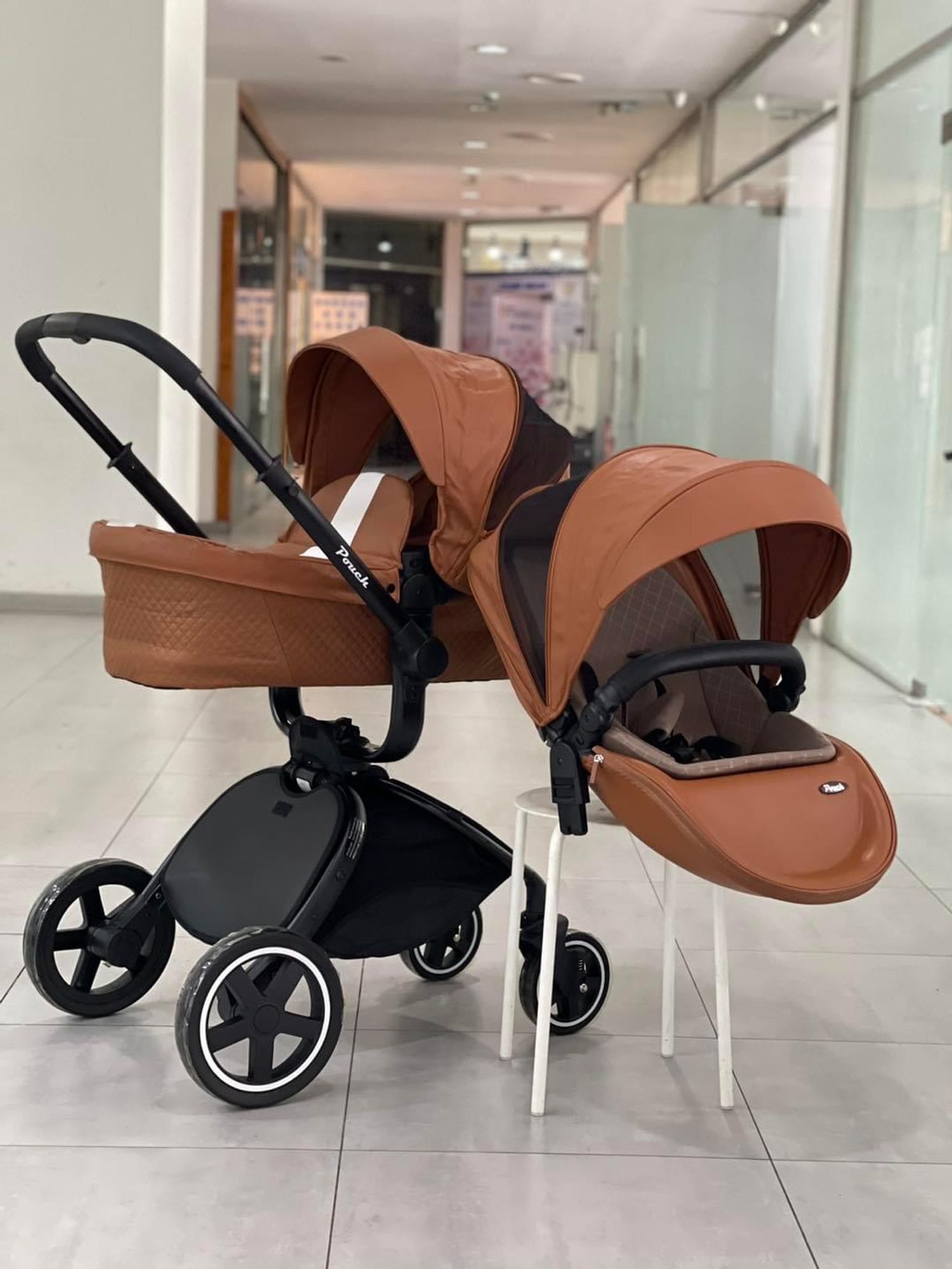 Pouch brand хүүхдийн хос тэрэг