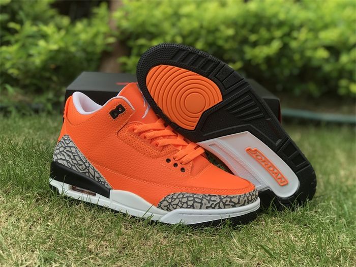 PKGoden Air Jordan 3 Retro Orange,