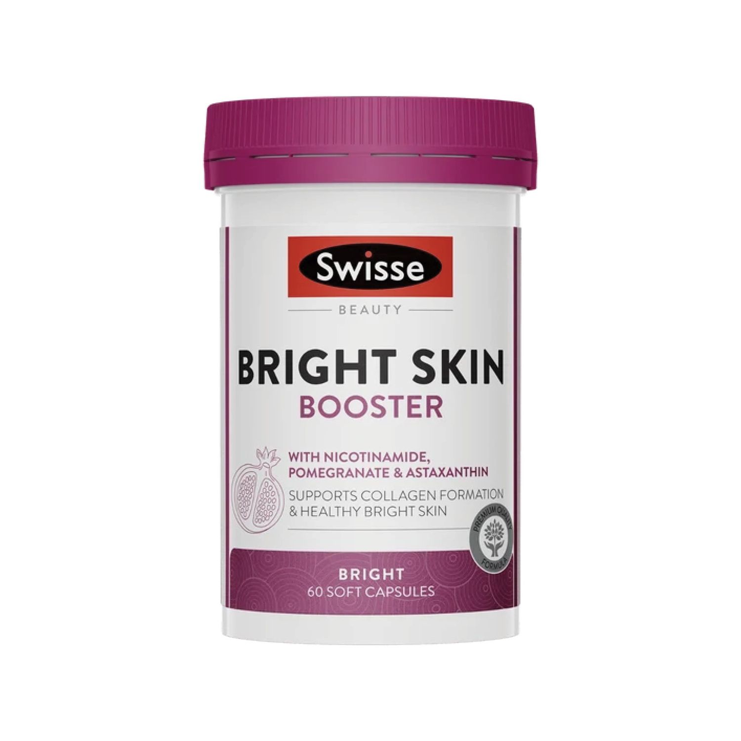 Арьсыг гэрэлтүүлж, цайруулах үйлчилгээтэй витамин / Swisse beauty Bright Skin Booster