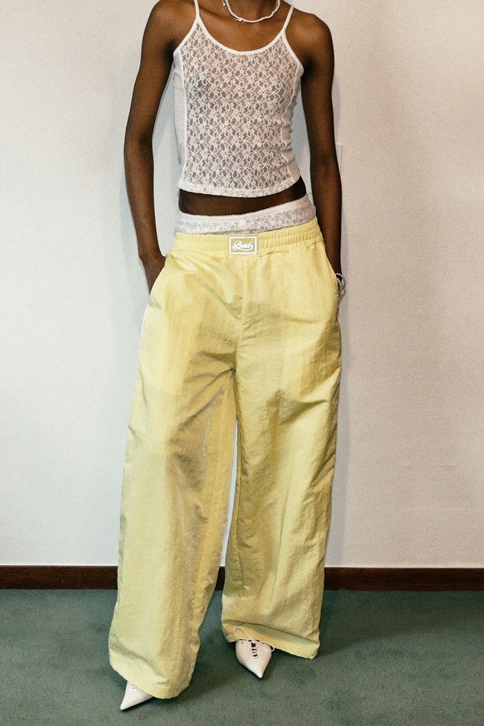 Billy SS Track Pants - Lemon Yellow