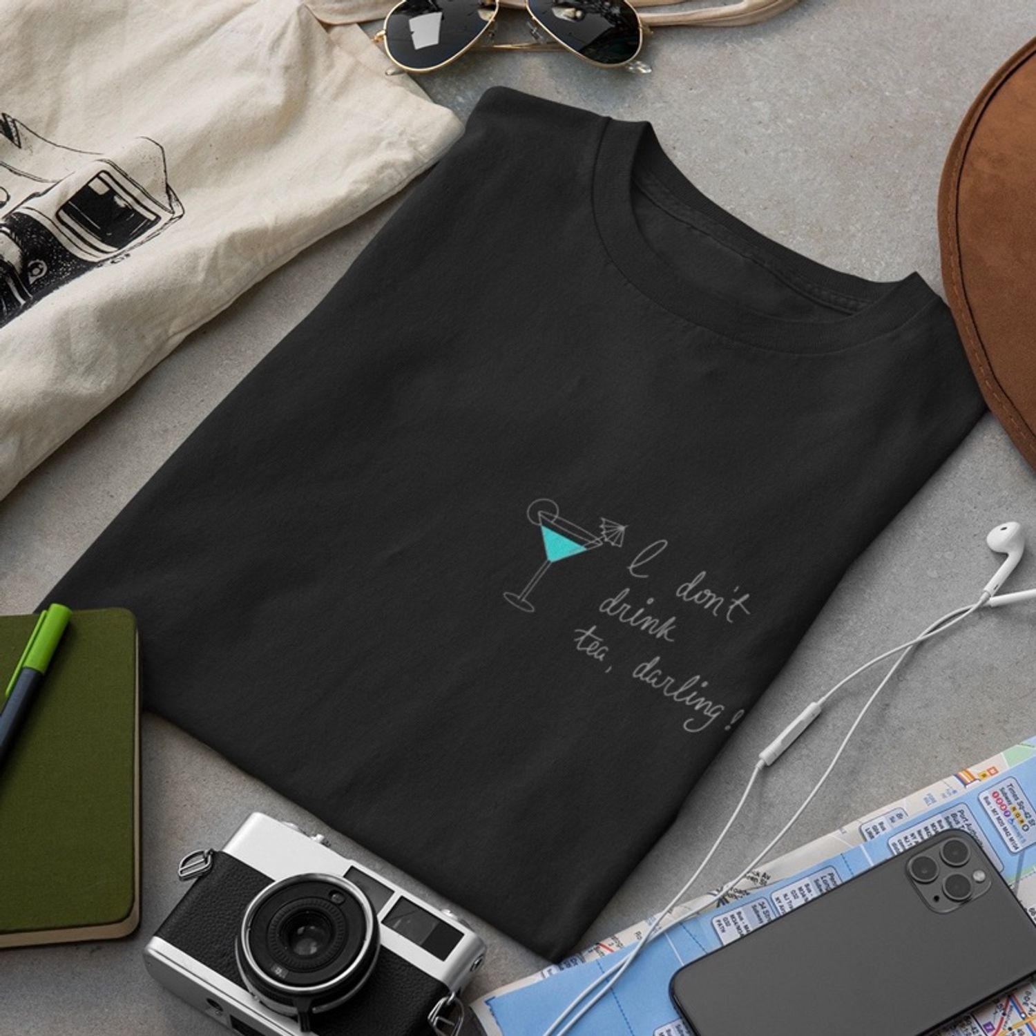 I don’t drink tea, darling!