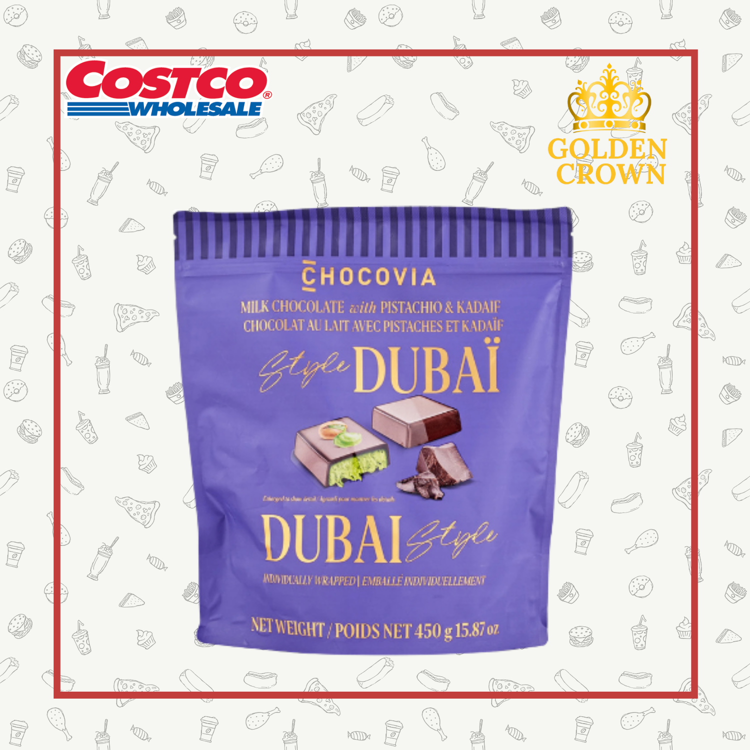 Dubai style chocolate 450гр