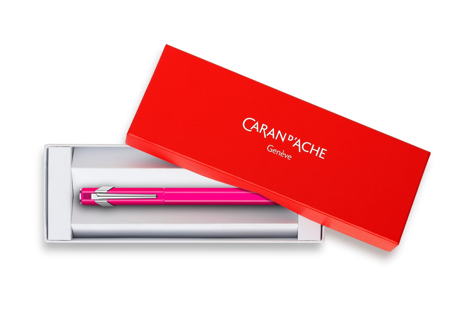 Caran d'Ache  849 Fountain Pen Pink  Medium Nib 