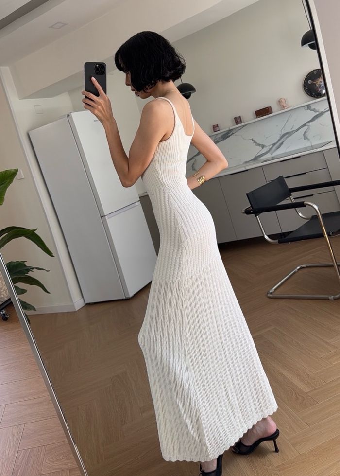 Knitted Suspender Dress