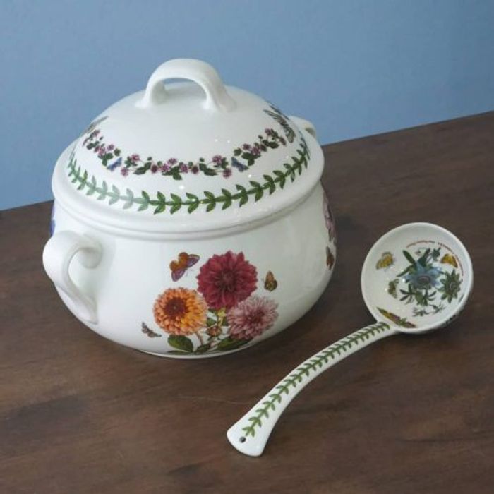 Soup Tureen/Spoon/ 3.4L Single) Botanic Garden