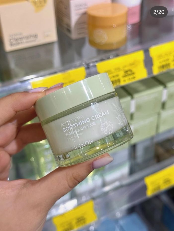 🌱 Aloe sooting cream