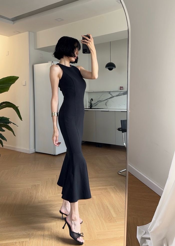 Knitted Vest Dress