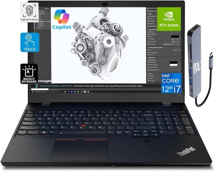 Lenovo ThinkPad P15v Gen 3 15.6" FHD Display intel Core i7-12800H, NVIDIA A2000 GPU, 16GB DDR5 RAM, 512GB SSD Win 11 Pro НѲАТ-тай ҮНЭ