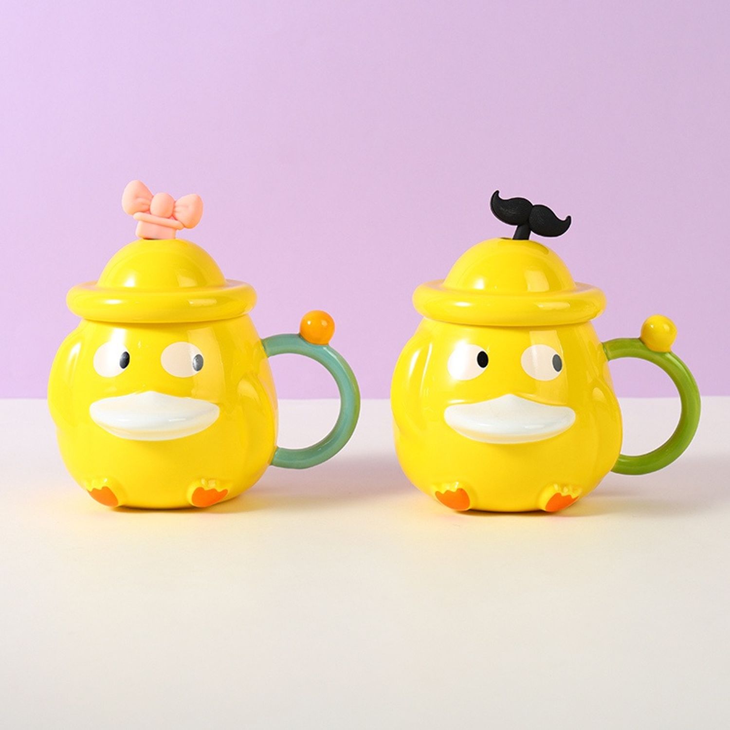 540ml/18.2fl.oz. Cute Duckling Ceramic Cup HB 033