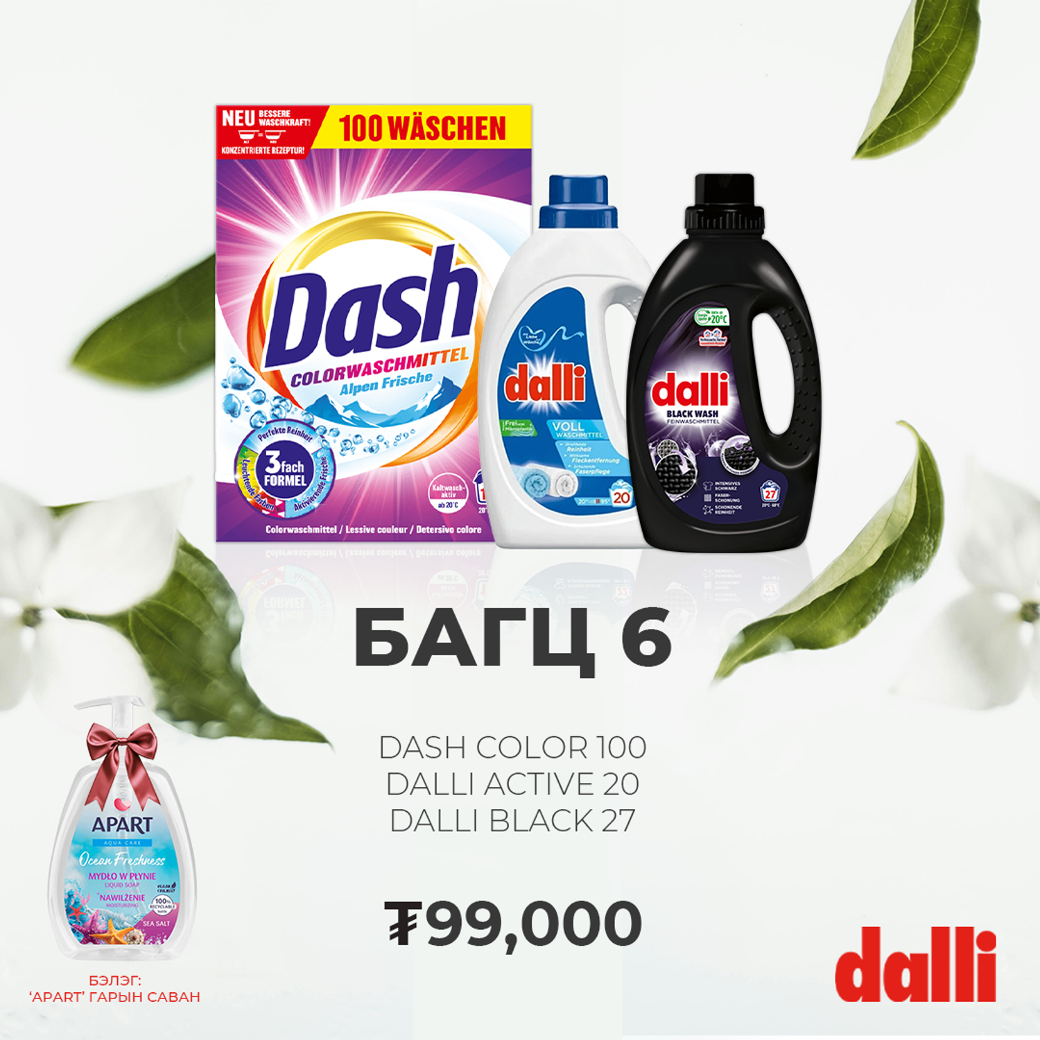 Bagts 6 Dash Color