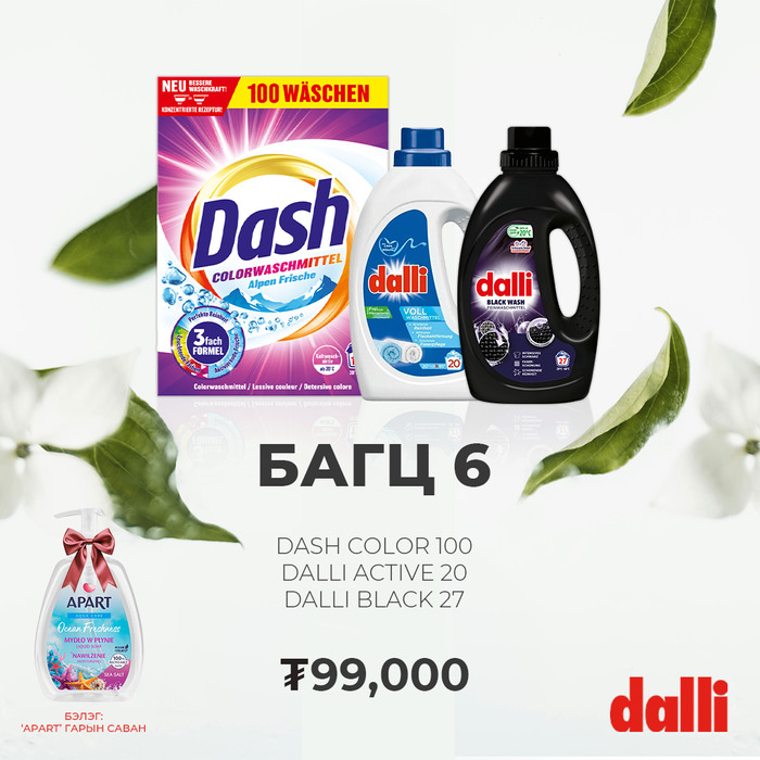Bagts 6 Dash Color