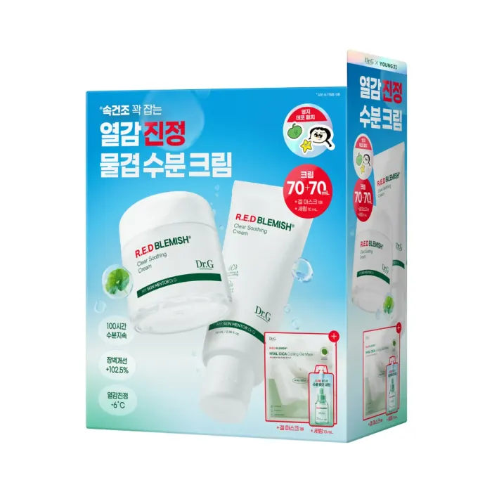 Dr.G R.E.D Blemish Clear Soothing Cream Special Set 70ml+70ml