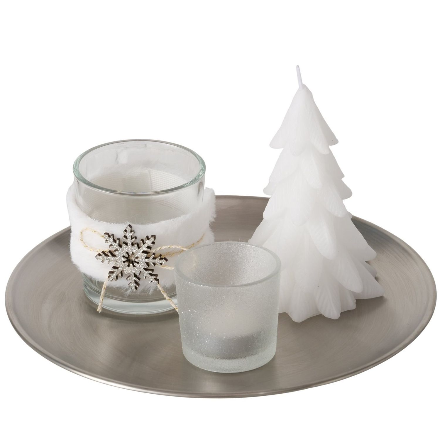 Candle Wintercrest 4set
