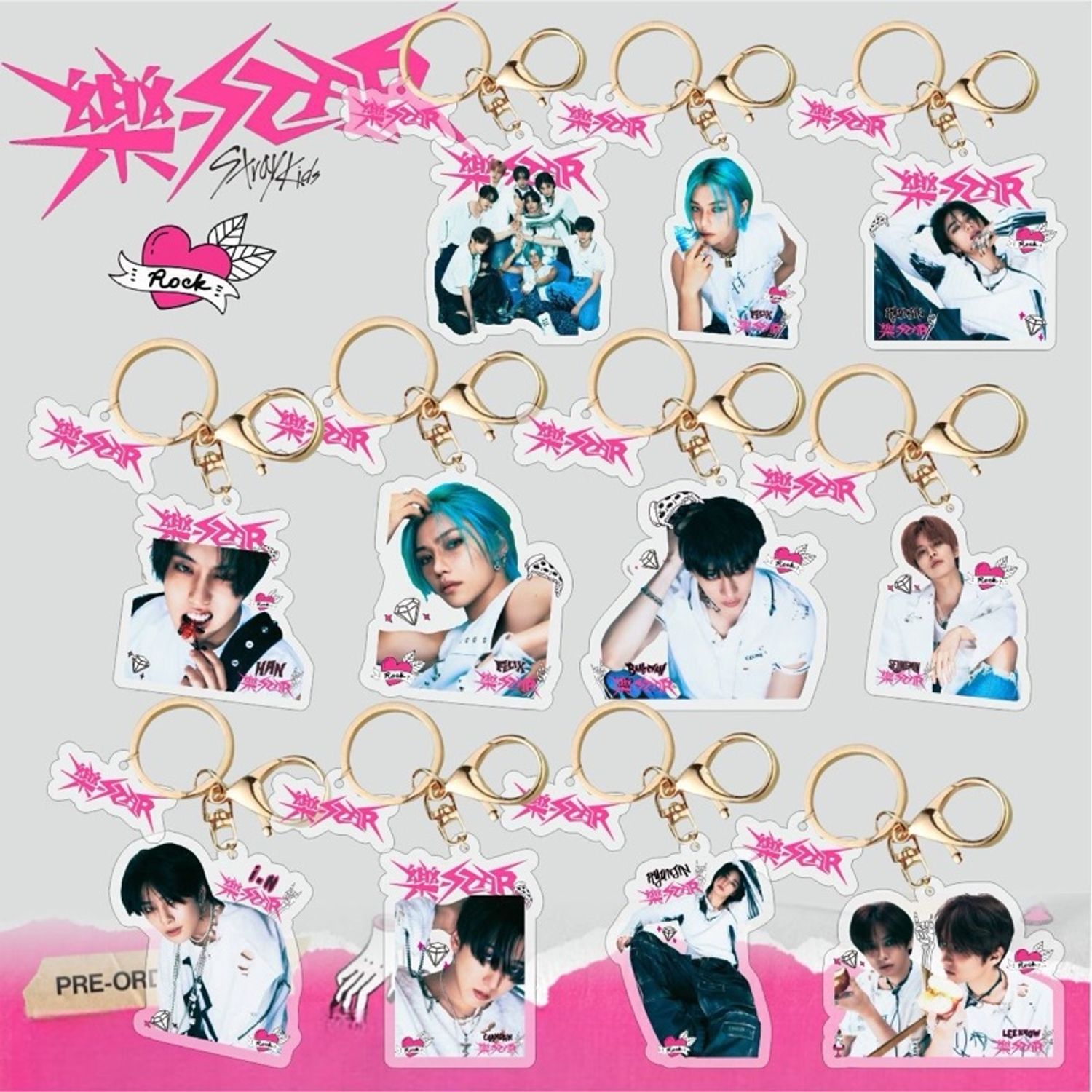 Stray kids keychain / оосор