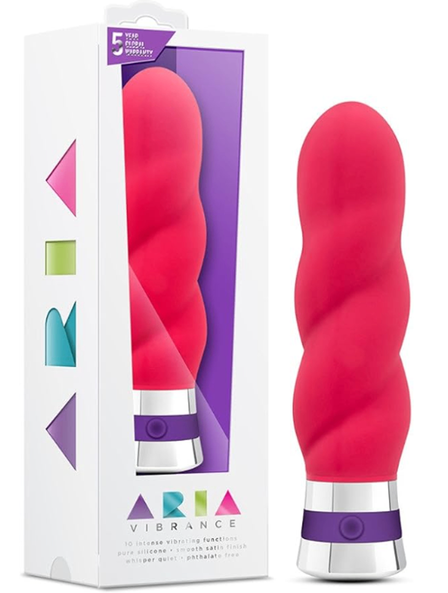 Blush Cerise Aria Ecstasy Vibrator