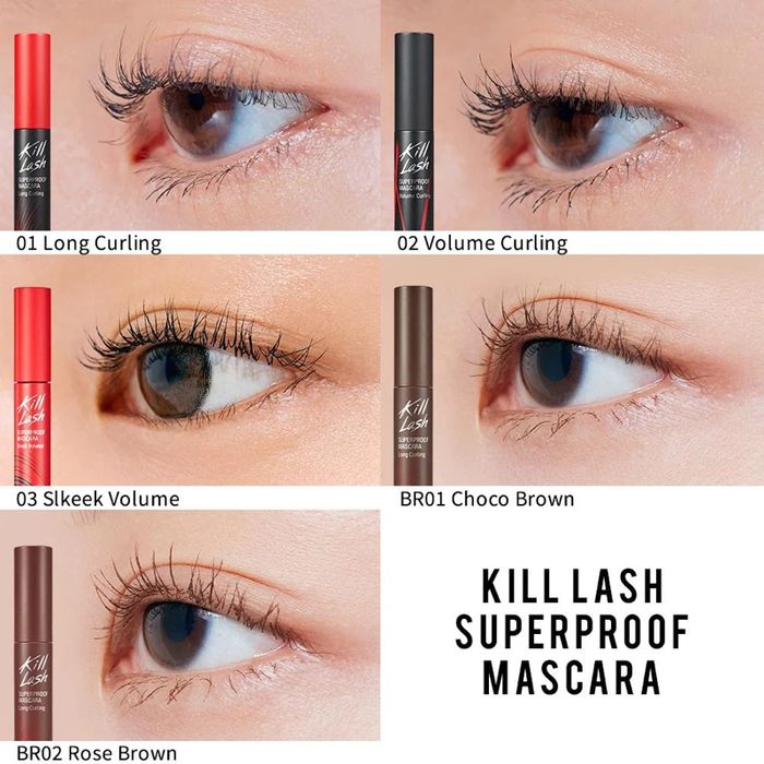kill lash Super proof mascara 