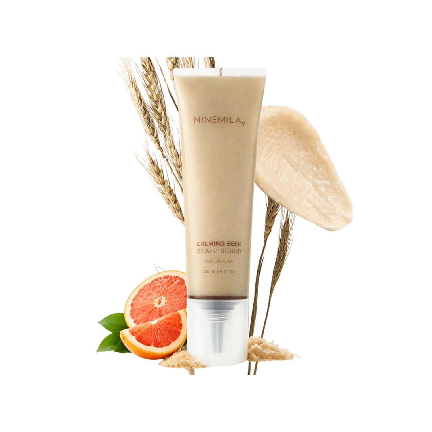 Ninemila beer yeast scalp scrub 200ml