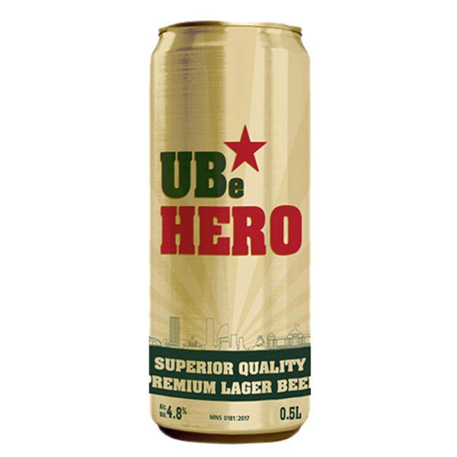 Пиво Ub Hero 500мл 