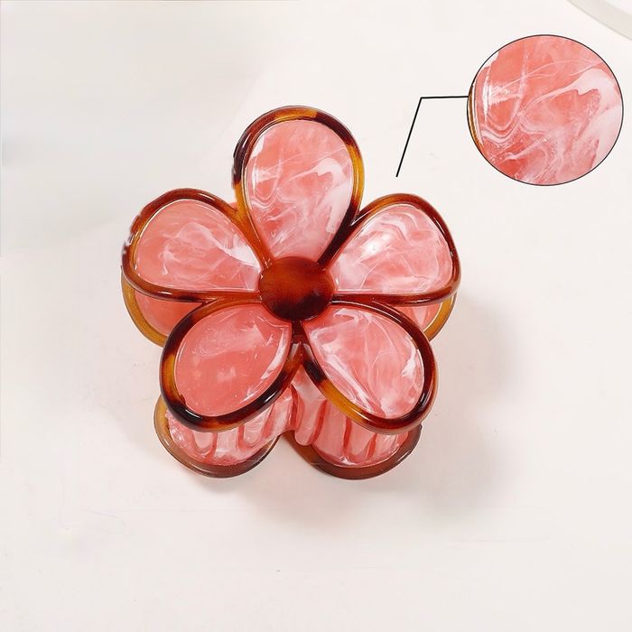 Flower claw clip