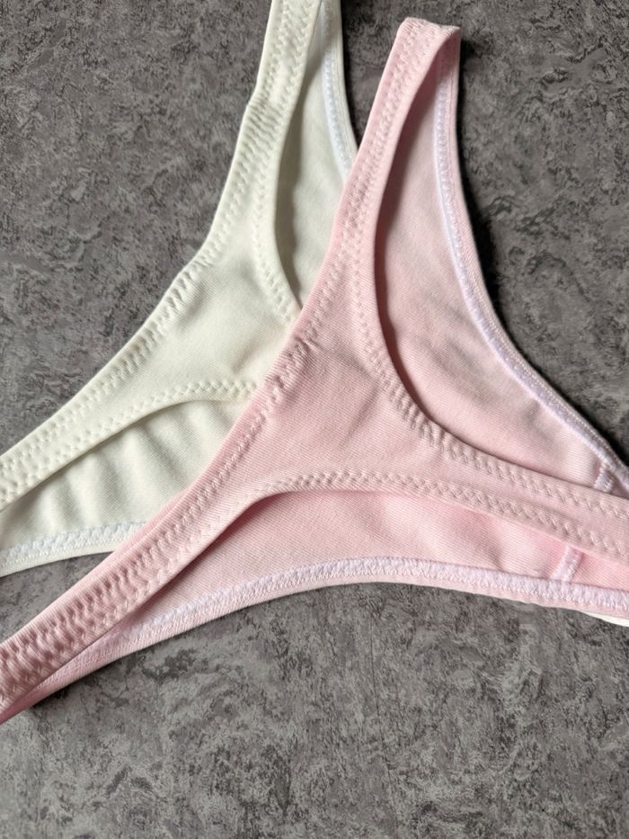 Thong cotton panty set 1 