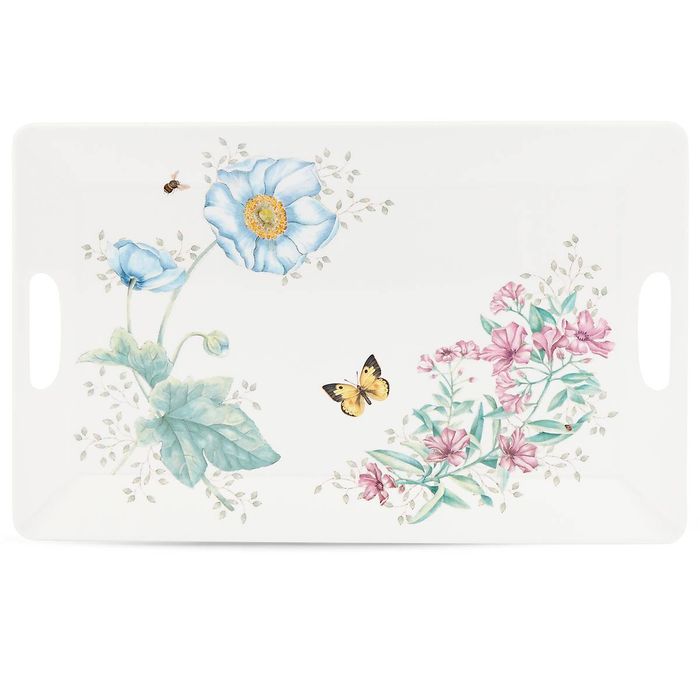 BUTTERFLY MELAMINE DW SRV TRAY