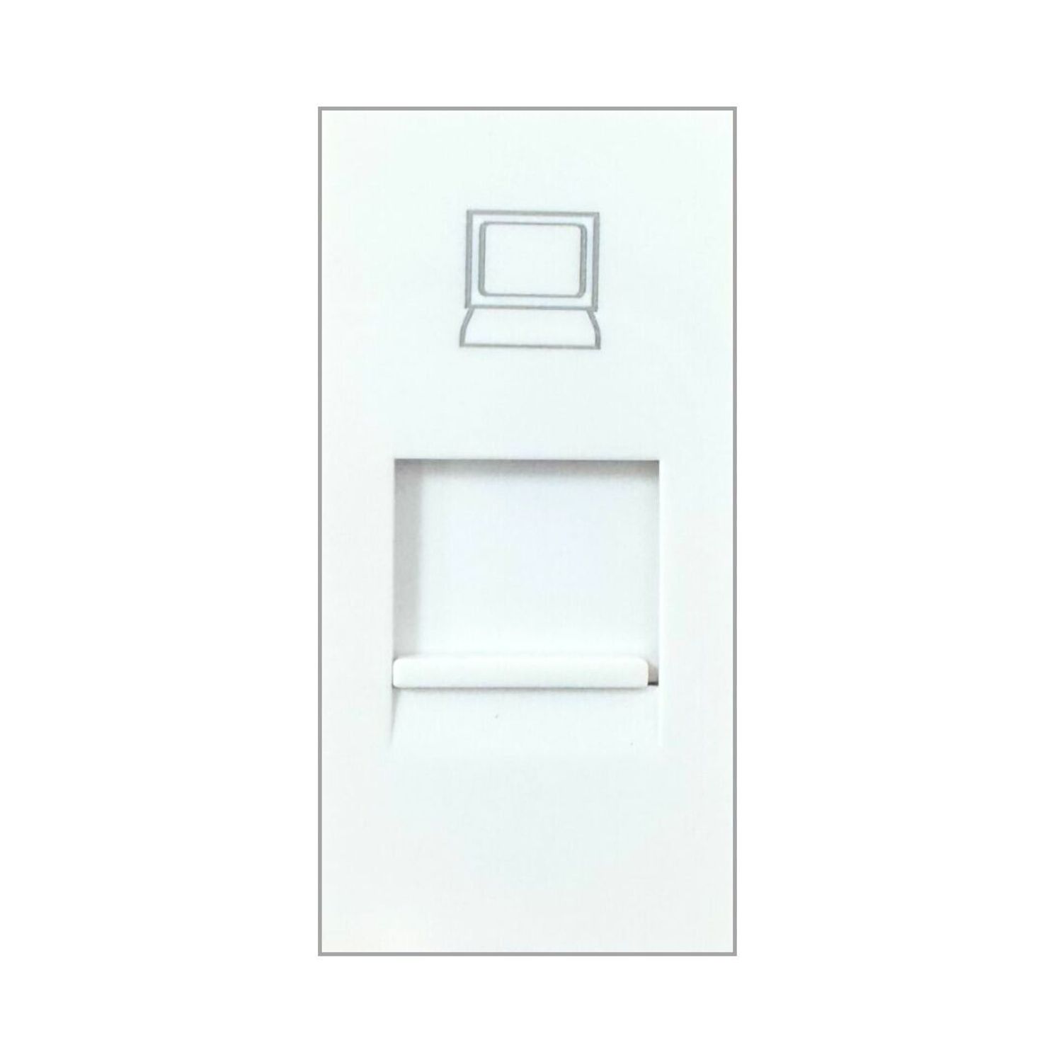  DATA PLATE, FLOOR SERIES, WHITE