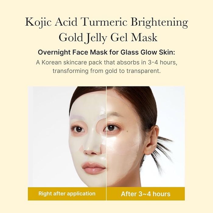 Medicube turmeric gel mask