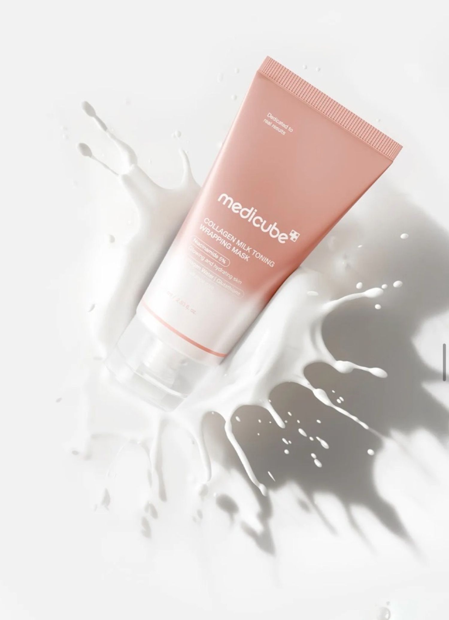 MEDICUBE COLLAGEN MILK TONING WRAPPING MASK 75ml 