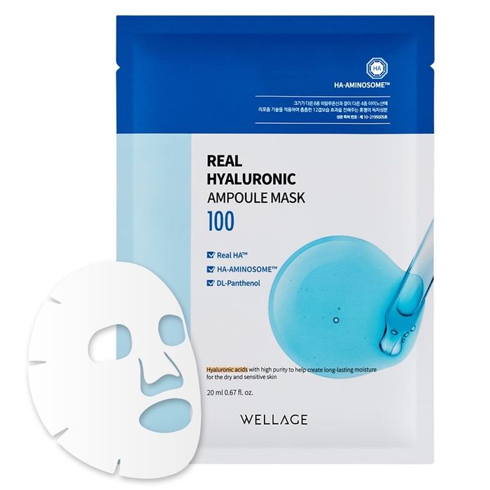 Real Hyaluronic ampoule mask