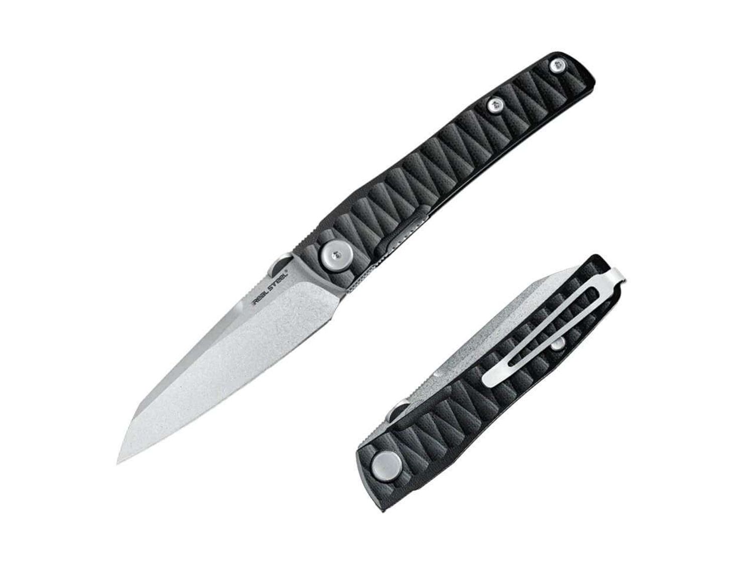Real Steel - Destra Grooved Black