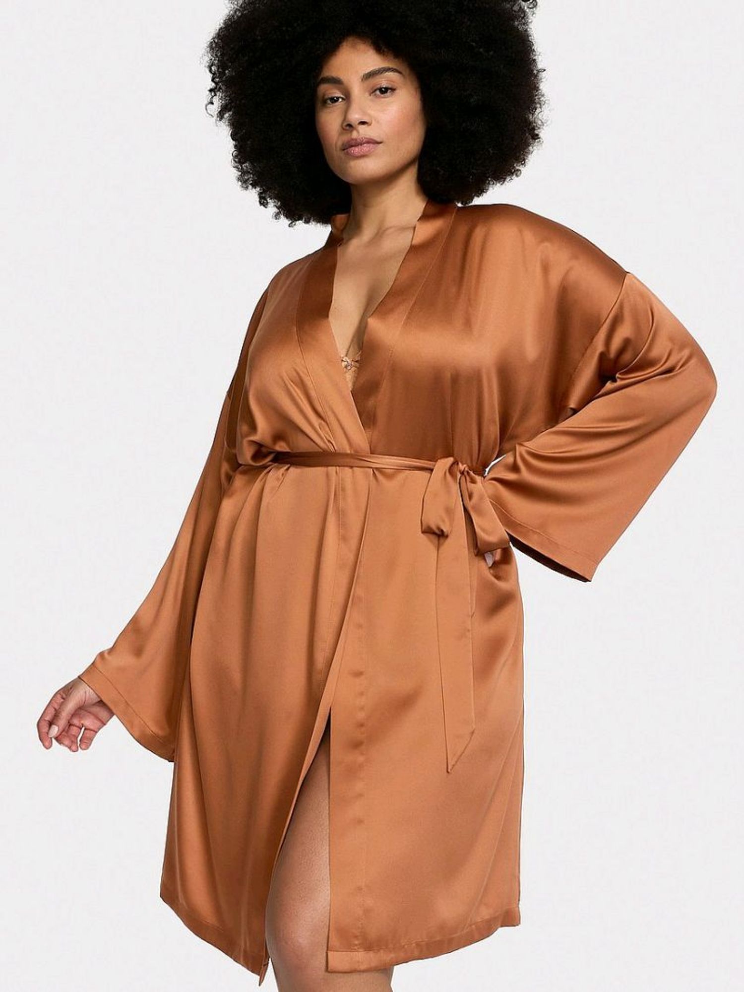 Victoria  Secret Satin Midi Robe