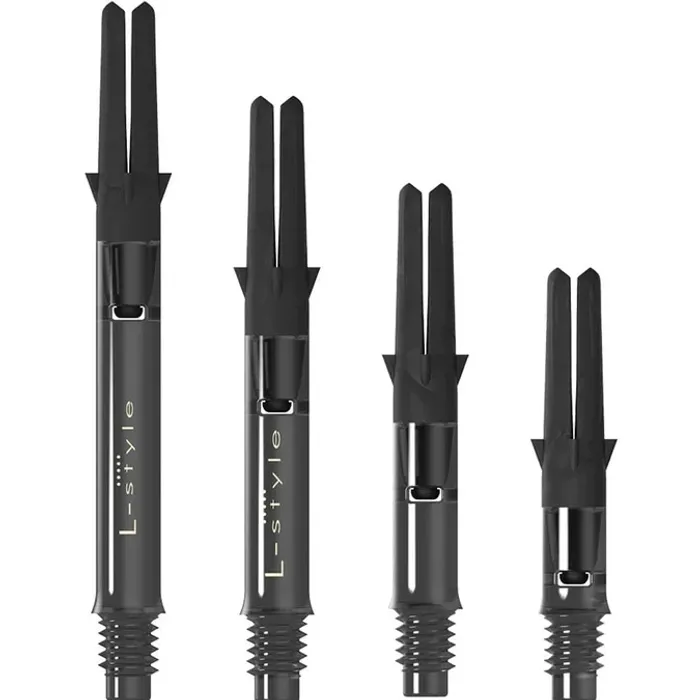 L STYLE Shafts STRAIGHT Silent Carbon - Clear Black