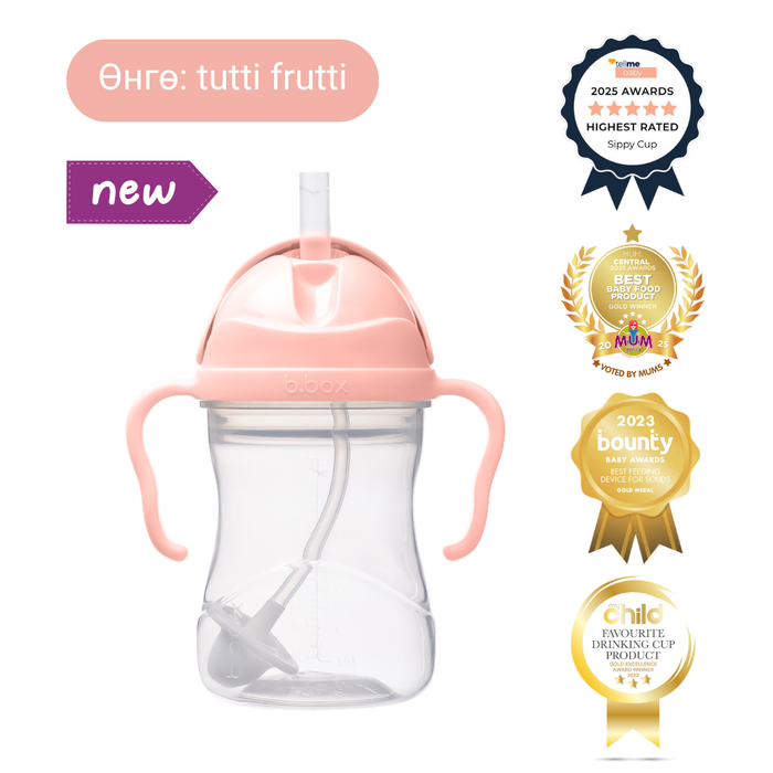 240мл Хүндрүүлэгчтэй аяга / Sippy cup - tutti frutti