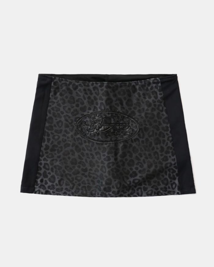 Mystic Scott Shorts - Black Leopard