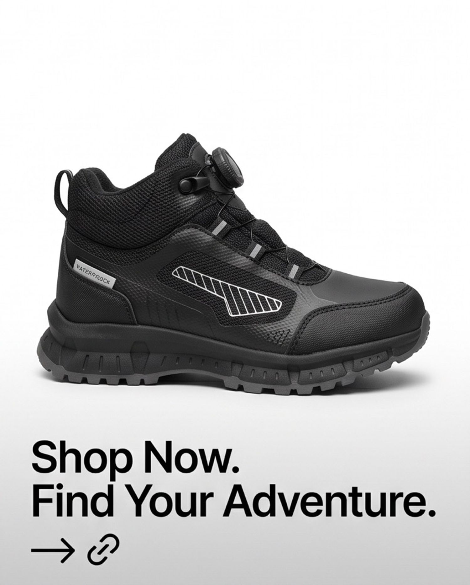 kids boot black