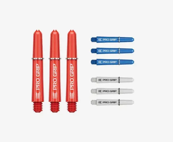 TARGET Pro Grip 3x Set Multi Shaft - Red, Blue, White 