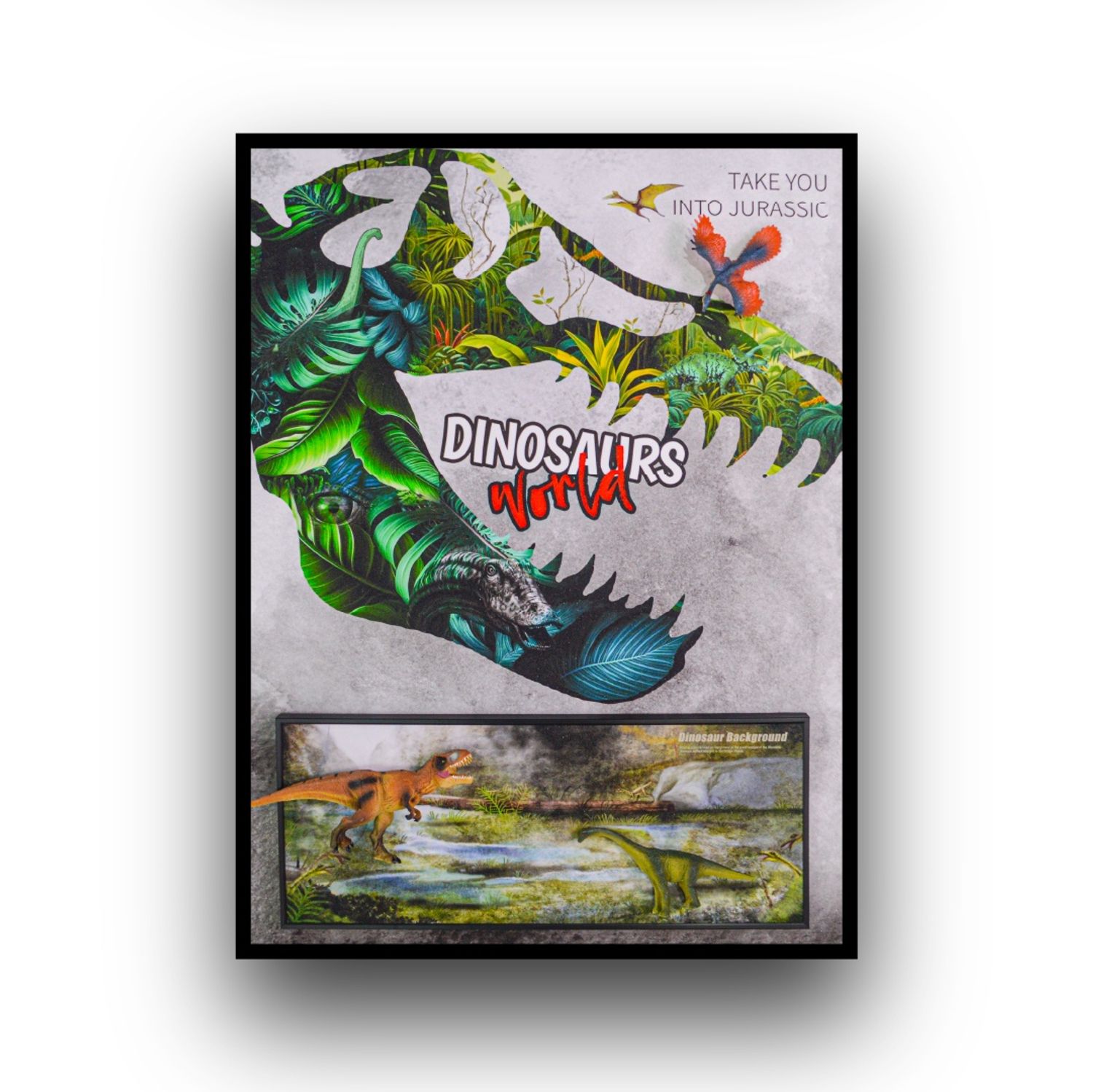 "DINOSAURS WORLD" ханын чимэглэл зураг