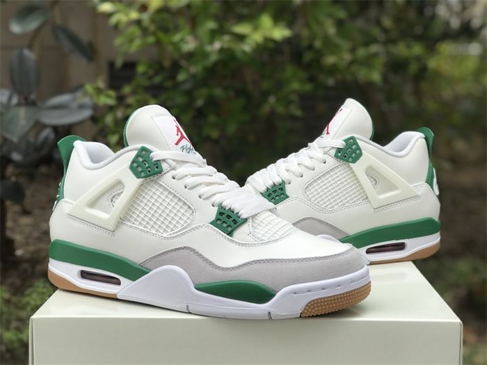 PK God Batch Air Jordan 4 Retro SB Pine Green