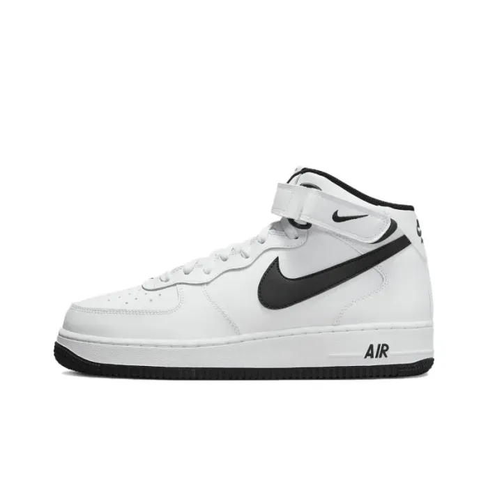 Nike Air Force 1 Mid White Black 2023