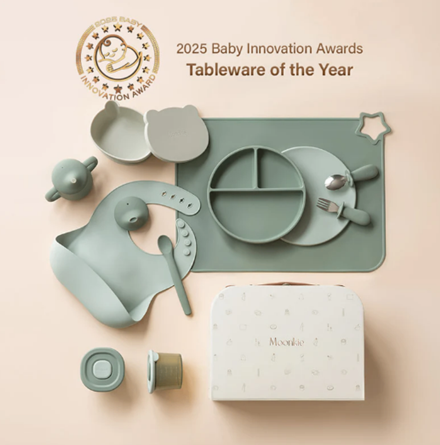 First Bites Gift Set Green