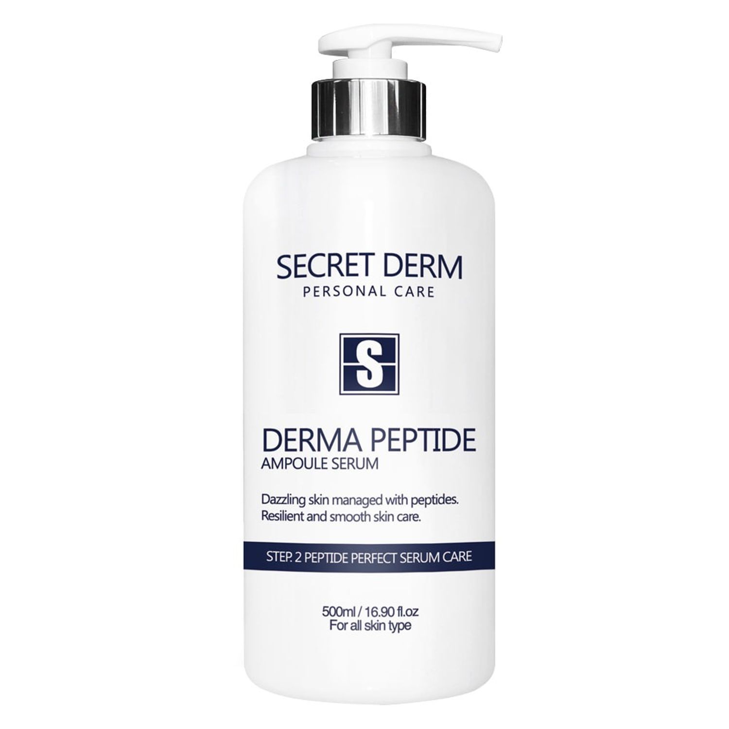 Secret derm DERMA PEPTIDE ампул сэрум/500ml/